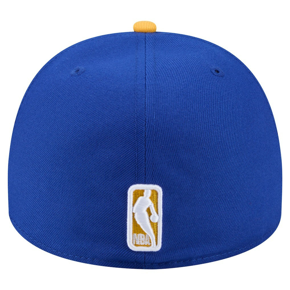 Golden State Warriors Injection Cartoon Logo A-Frame 59FIFTY Fitted Hat Royal - NBA