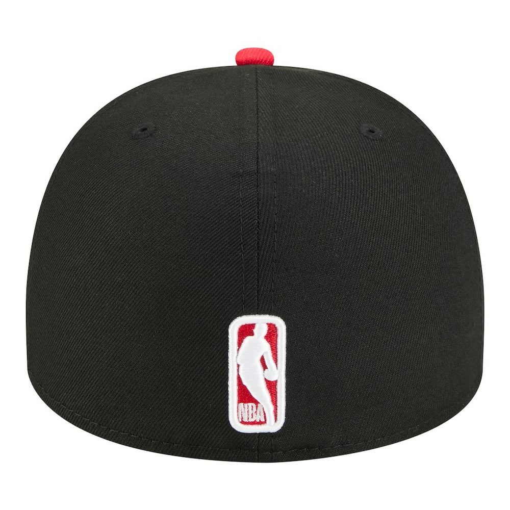 Chicago Bulls Injection Cartoon Logo A-Frame 59FIFTY Fitted Hat Black - NBA