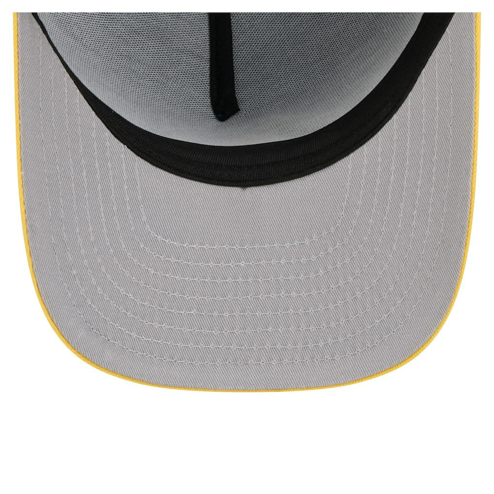 Golden State Warriors Injection Cartoon Logo A-Frame 9FIFTY Adjustable Hat Royal - NBA