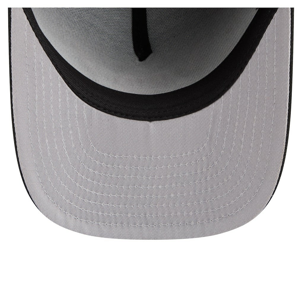 Atlanta Hawks Injection Cartoon Logo A-Frame 9FIFTY Adjustable Hat Black - NBA