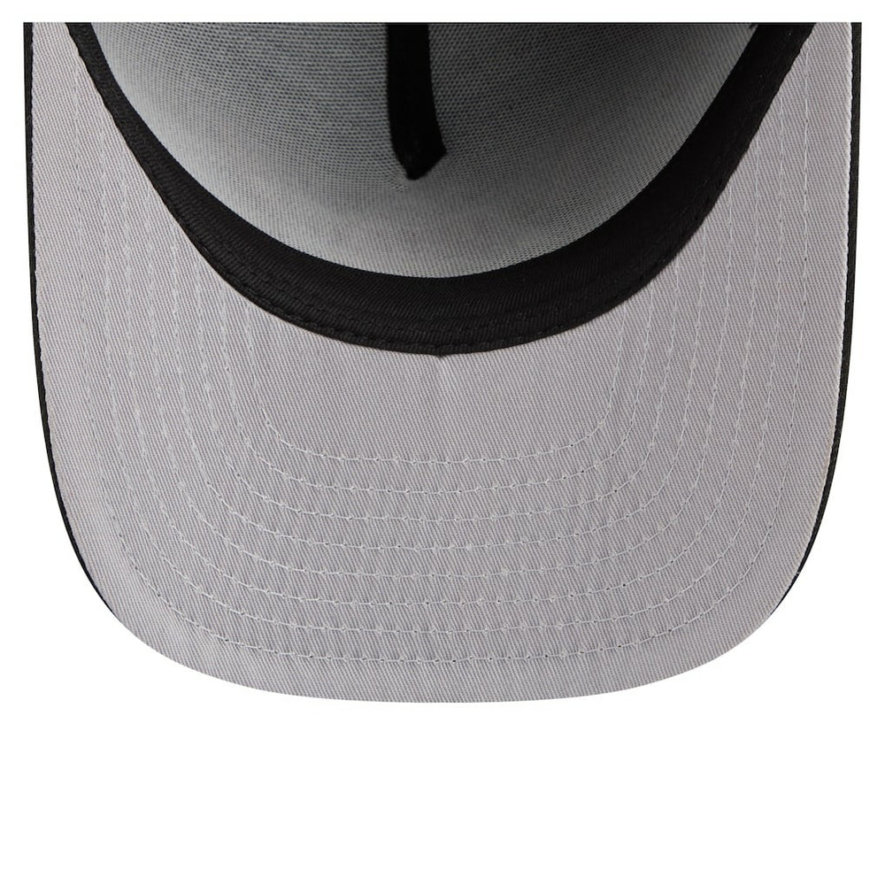 Atlanta Hawks Injection Cartoon Logo A-Frame 9FIFTY Adjustable Hat Black - NBA