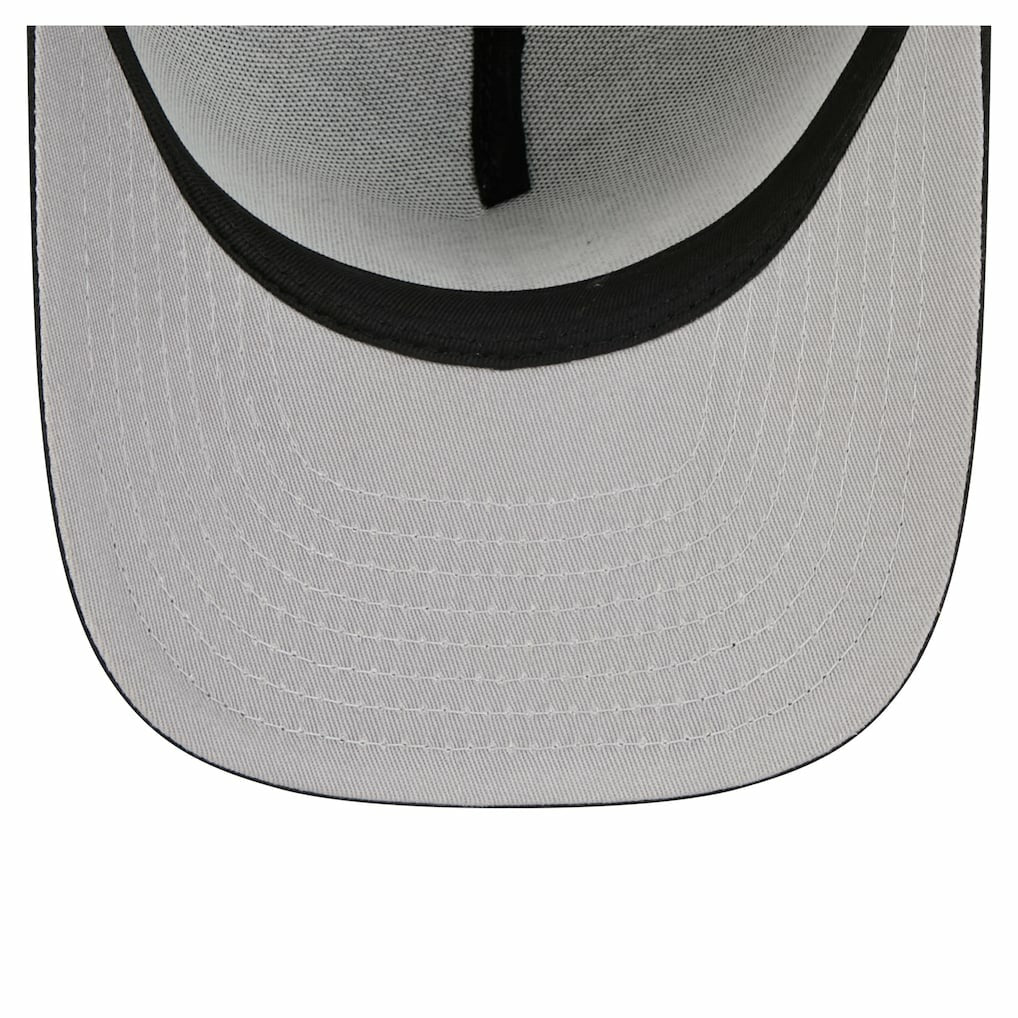 Brooklyn Nets Injection Cartoon Logo A-Frame 9FIFTY Adjustable Hat Gray - NBA