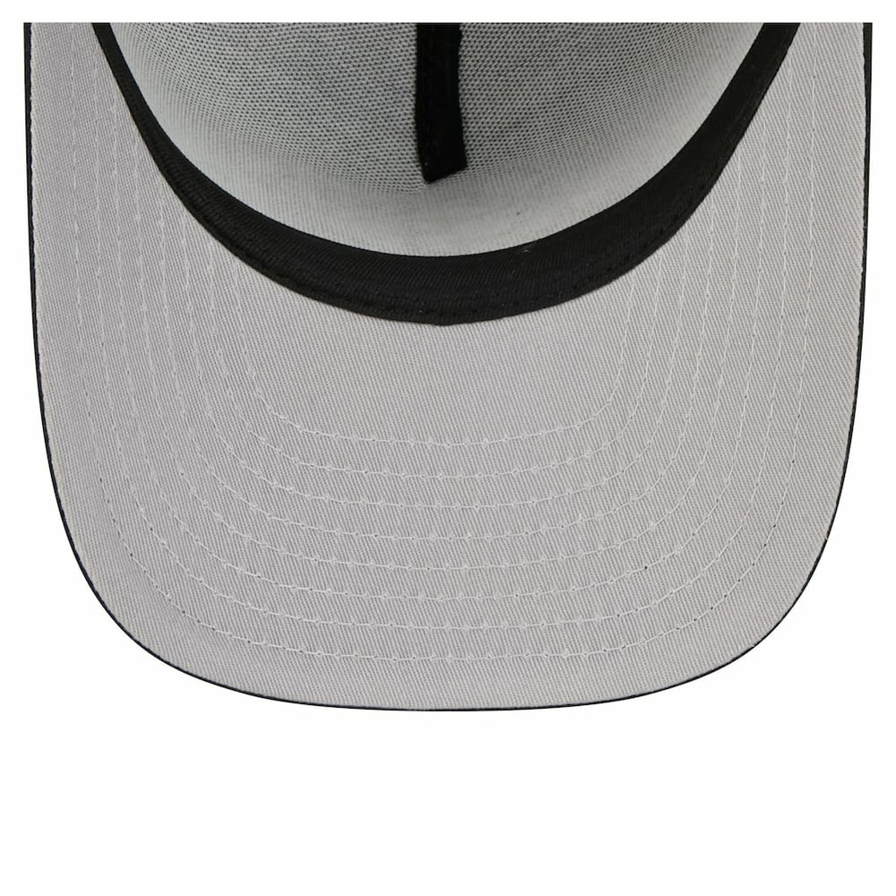 Brooklyn Nets Injection Cartoon Logo A-Frame 9FIFTY Adjustable Hat Gray - NBA