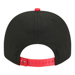 Chicago Bulls Injection Cartoon Logo A-Frame 9FIFTY Adjustable Hat Black - NBA