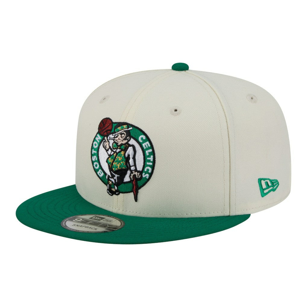 Boston Celtics Injection Localized 9FIFTY Snapback Hat White - NBA