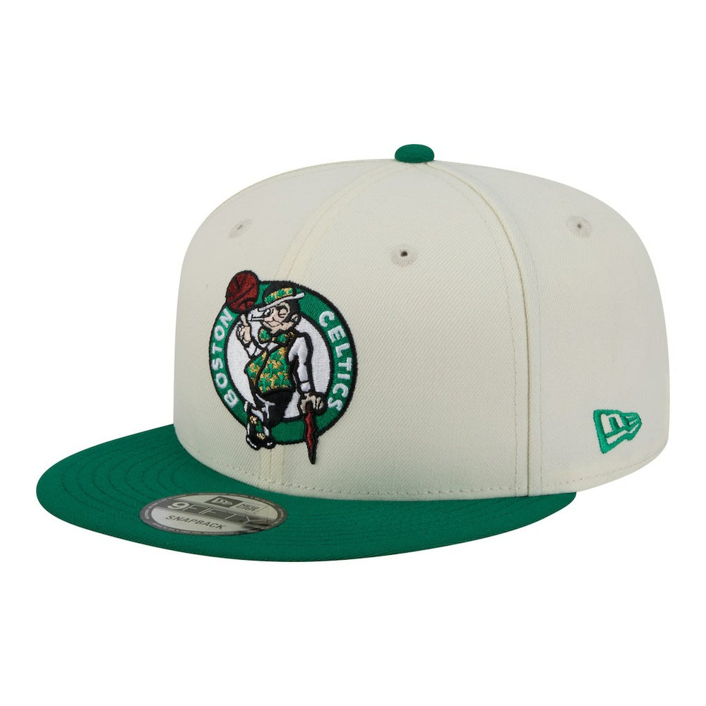 Boston Celtics Injection Localized 9FIFTY Snapback Hat White - NBA