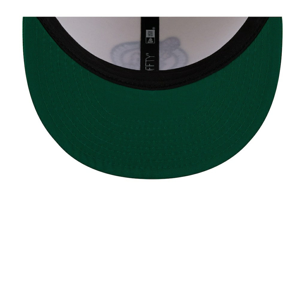 Boston Celtics Injection Localized 9FIFTY Snapback Hat White - NBA