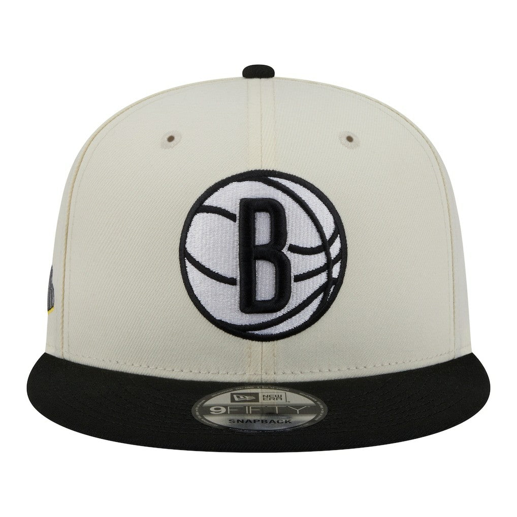 Brooklyn Nets Injection Localized 9FIFTY Snapback Hat White - NBA