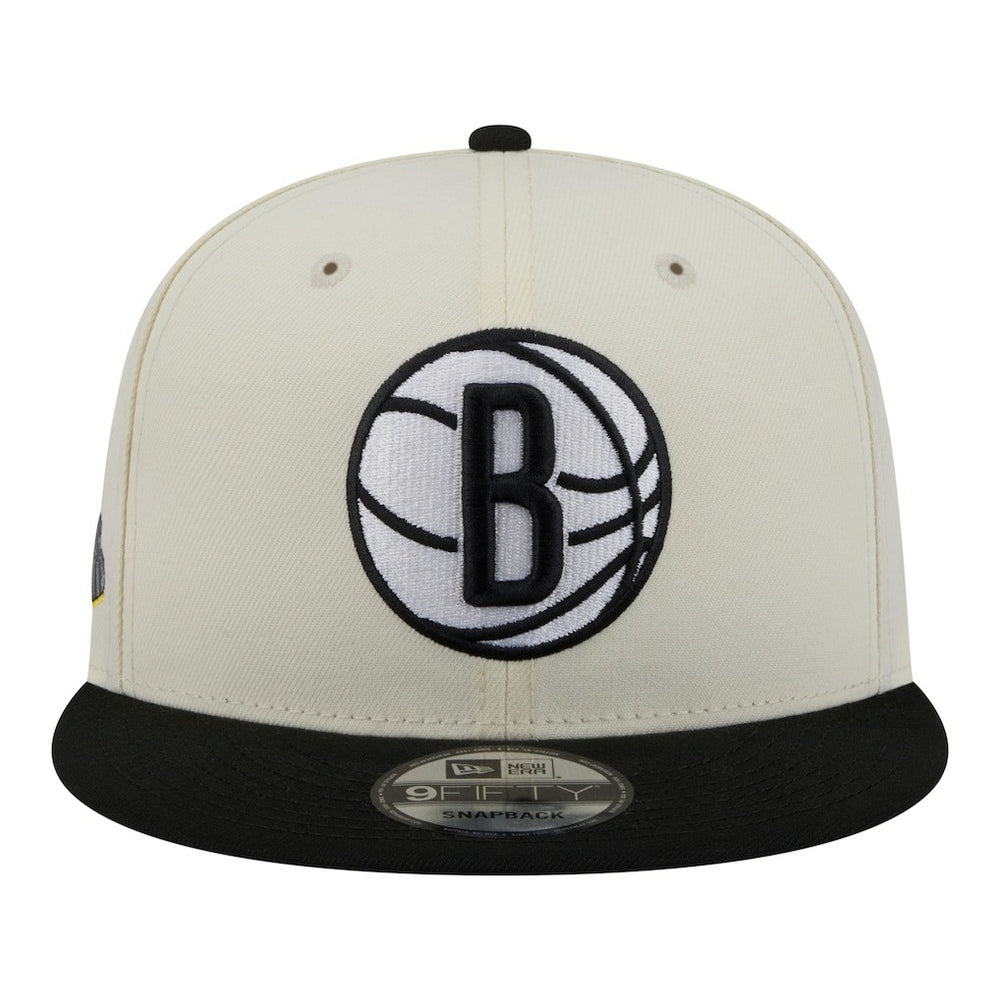 Brooklyn Nets Injection Localized 9FIFTY Snapback Hat White - NBA