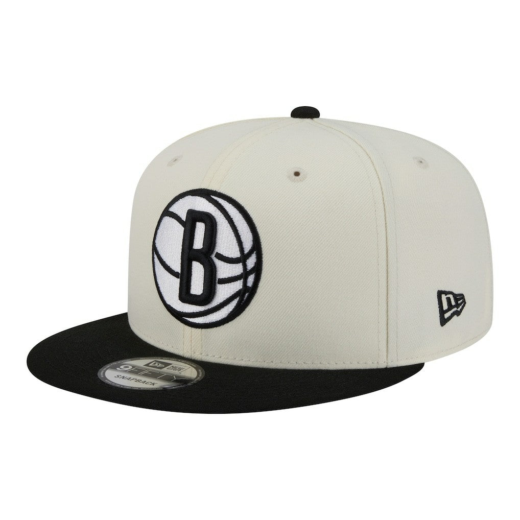 Brooklyn Nets Injection Localized 9FIFTY Snapback Hat White - NBA