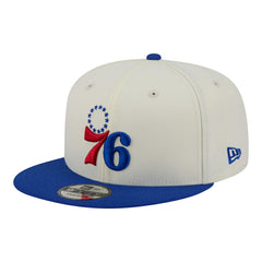 Philadelphia 76ers Injection Localized 9FIFTY Snapback Hat White - NBA