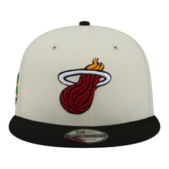 Miami Heat Injection Localized 9FIFTY Snapback Hat White - NBA