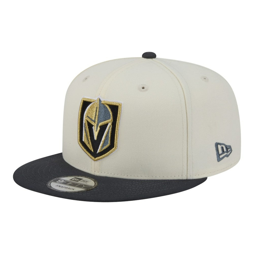 Vegas Golden Knights New Era Injection Localized Two-Tone 9FIFTY Snapback Hat - White/Charcoal - NHL