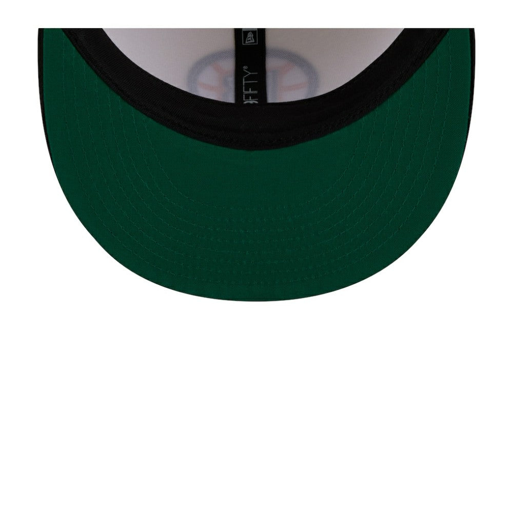 Boston Bruins New Era Injection Localized Two-Tone 9FIFTY Snapback Hat - White/Black - NHL