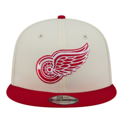 Detroit Red Wings New Era Injection Localized Two-Tone 9FIFTY Snapback Hat - White/Red - NHL