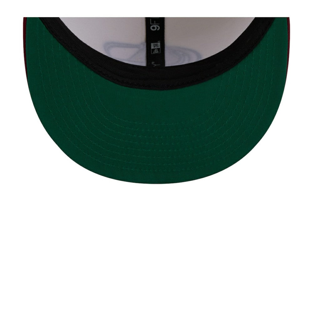 Colorado Avalanche New Era Injection Localized Two-Tone 9FIFTY Snapback Hat - White/Burgundy - NHL
