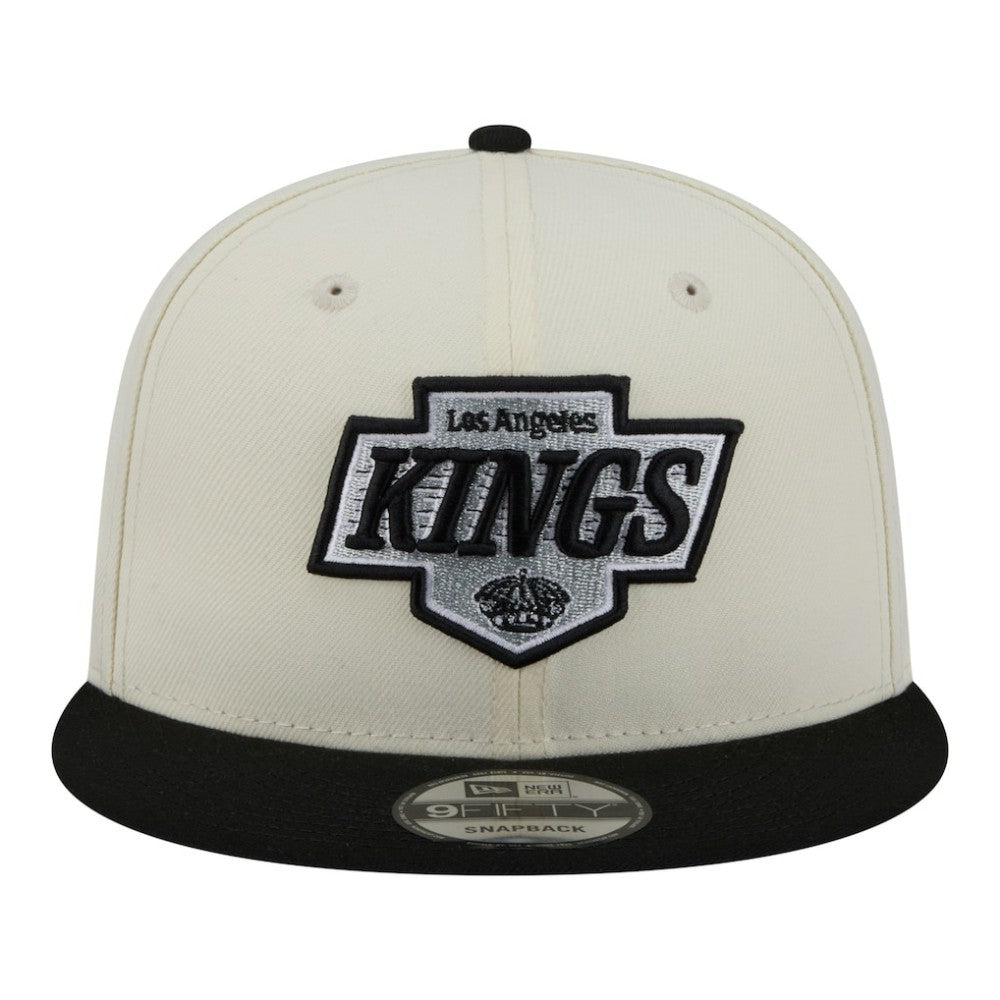 Los Angeles Kings New Era Injection Localized Two-Tone 9FIFTY Snapback Hat - White/Black - NHL
