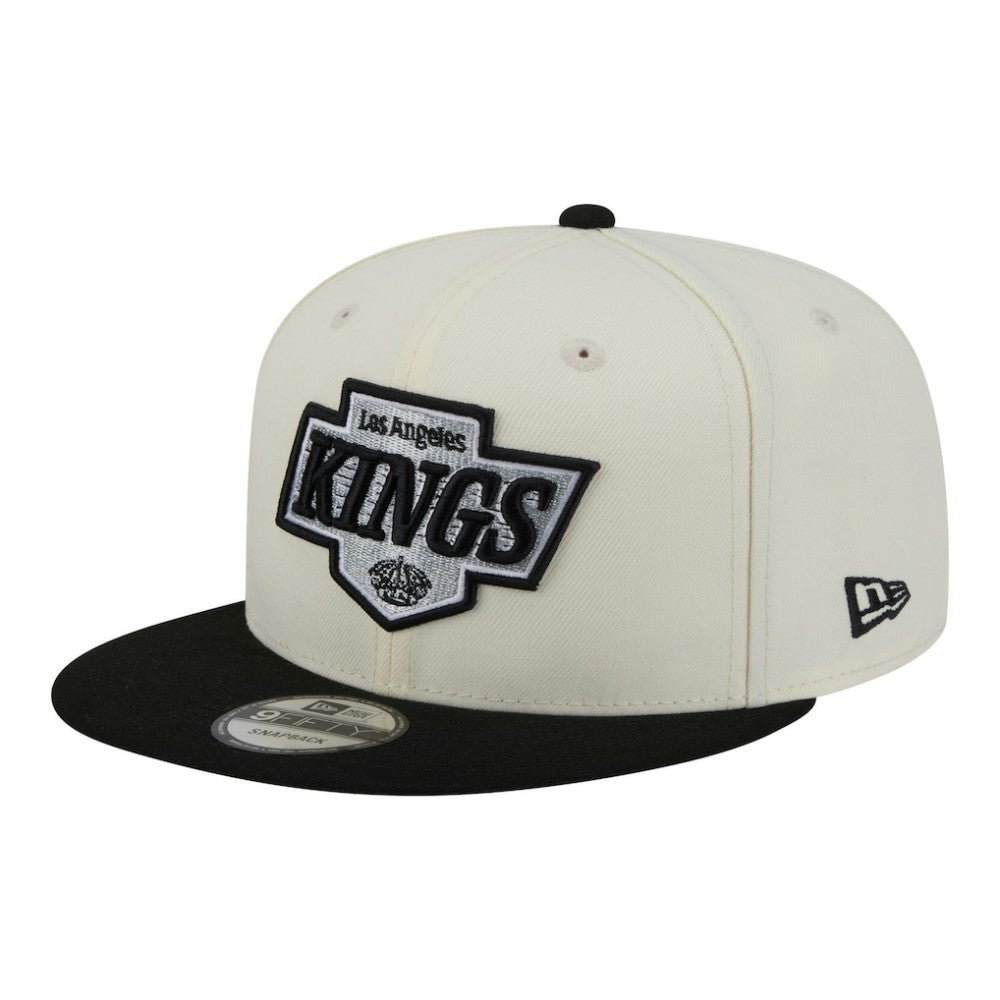 Los Angeles Kings New Era Injection Localized Two-Tone 9FIFTY Snapback Hat - White/Black - NHL