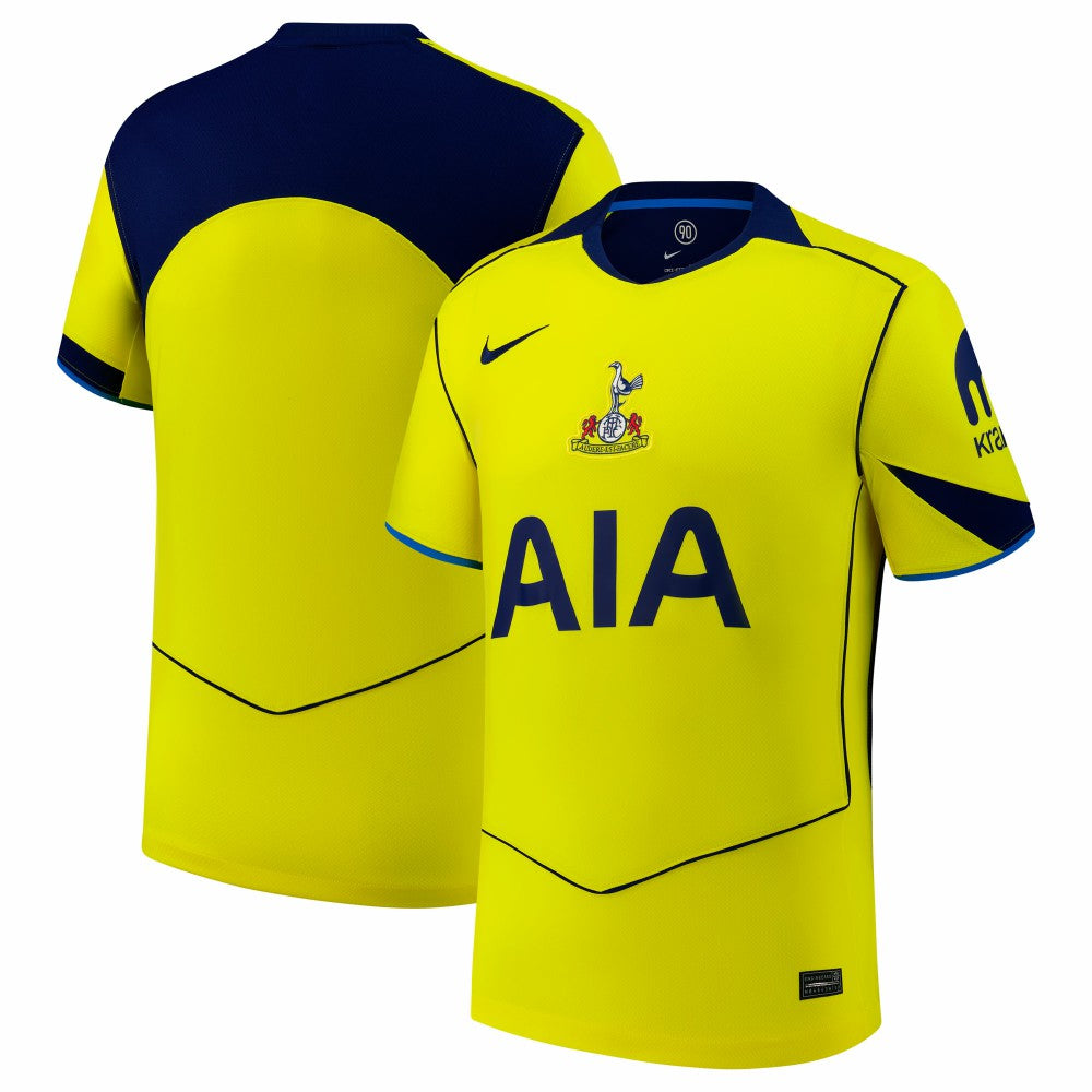 Tottenham Hotspur 2025/26 Third Replica Jersey Yellow | Nike Sale