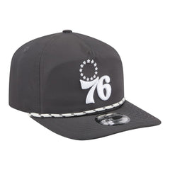 Philadelphia 76ers Tonal Rope 19TWENTY Adjustable Hat Graphite - NBA