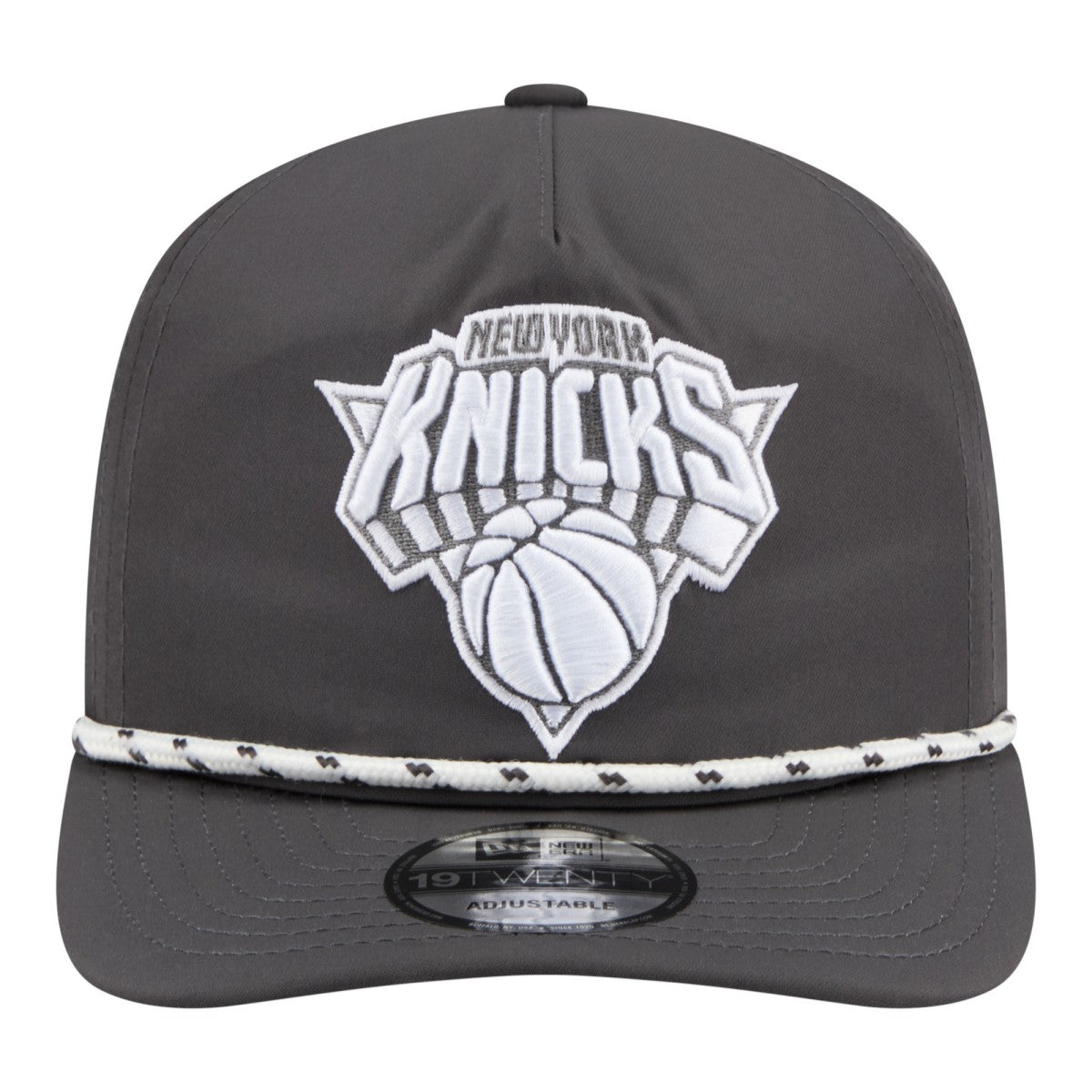 New York Knicks Tonal Rope 19TWENTY Adjustable Hat Graphite - NBA