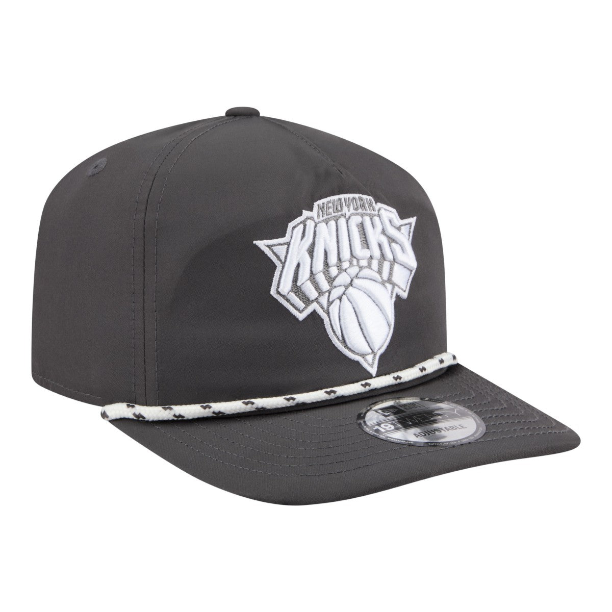 New York Knicks Tonal Rope 19TWENTY Adjustable Hat Graphite - NBA