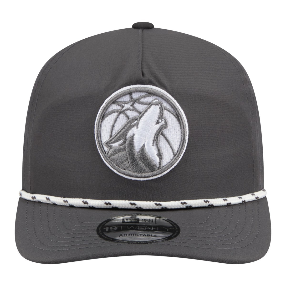 Minnesota Timberwolves Tonal Rope 19TWENTY Adjustable Hat Graphite - NBA