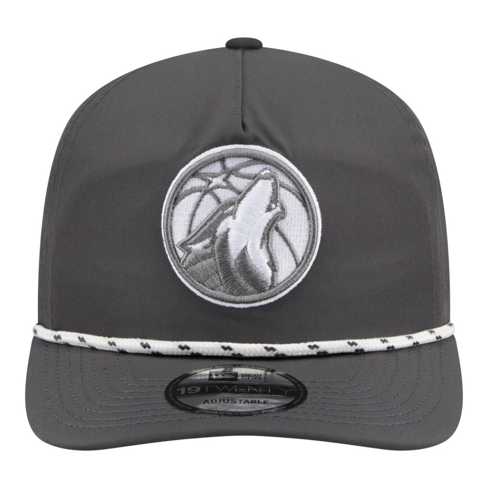 Minnesota Timberwolves Tonal Rope 19TWENTY Adjustable Hat Graphite - NBA