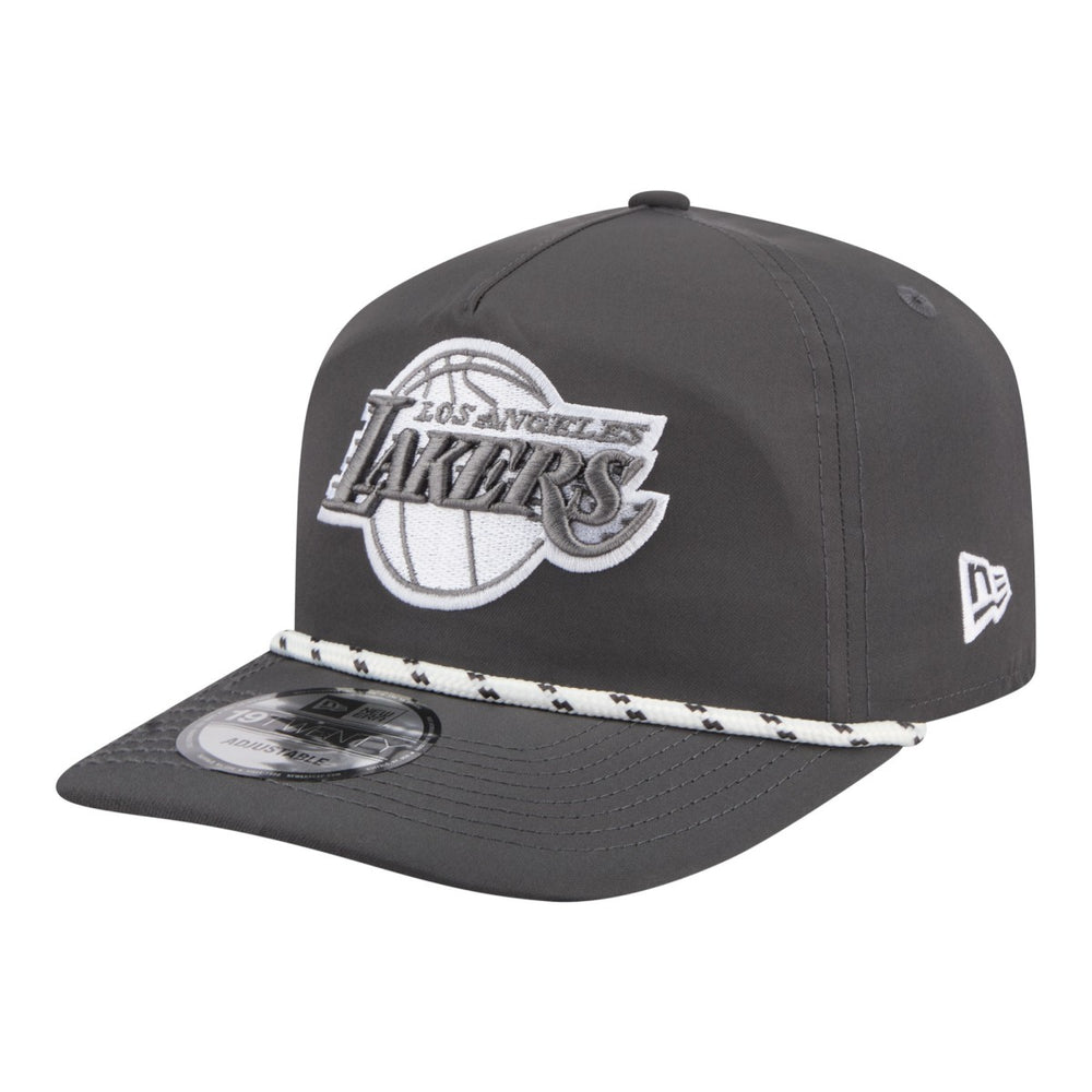 Los Angeles Lakers Tonal Rope 19TWENTY Adjustable Hat Graphite - NBA