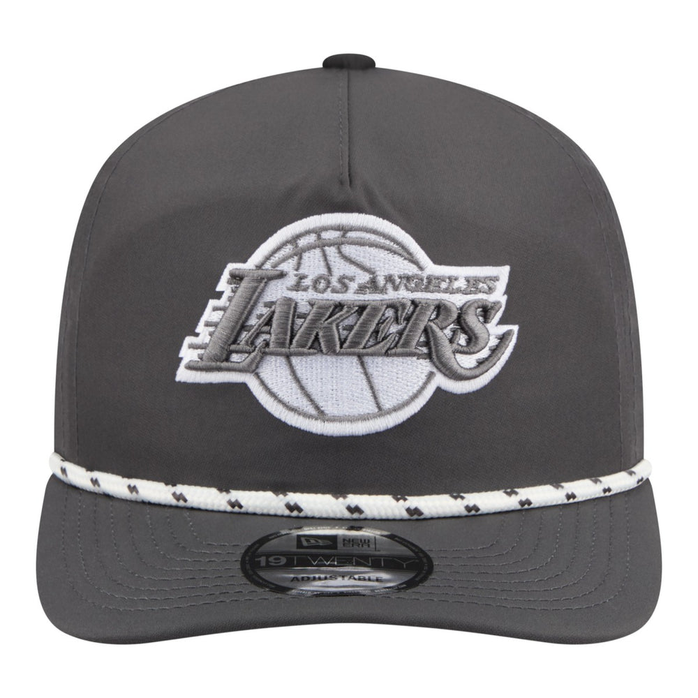 Los Angeles Lakers Tonal Rope 19TWENTY Adjustable Hat Graphite - NBA