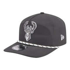 Milwaukee Bucks Tonal Rope 19TWENTY Adjustable Hat Graphite - NBA