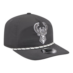 Milwaukee Bucks Tonal Rope 19TWENTY Adjustable Hat Graphite - NBA