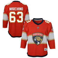 Brad Marchand Florida Panthers Outerstuff Youth Home Replica Jersey - Red - NHL
