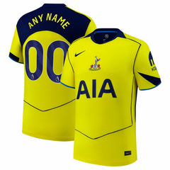 Tottenham Hotspur 2025/26 Third Replica Custom Jersey Yellow | Nike Online
