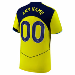 Tottenham Hotspur 2025/26 Third Replica Custom Jersey Yellow | Nike Online