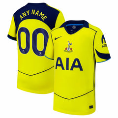 Tottenham Hotspur Youth 2025/26 Third Replica Custom Jersey Yellow | Nike Online