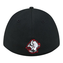 Buffalo Sabres New Era Oversized Logo M-Crown Flex 39THIRTY Hat - Black - NHL