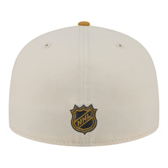 Anaheim Ducks New Era Colorpack Two-Tone 59FIFTY Fitted Hat - Cream/Tan - NHL