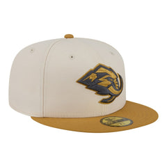 Utah Mammoth New Era Colorpack Two-Tone 59FIFTY Fitted Hat - Cream/Tan - NHL