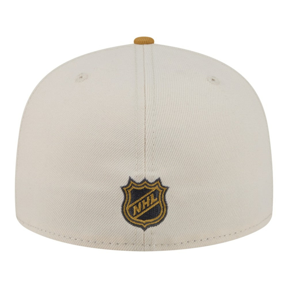 Utah Mammoth New Era Colorpack Two-Tone 59FIFTY Fitted Hat - Cream/Tan - NHL
