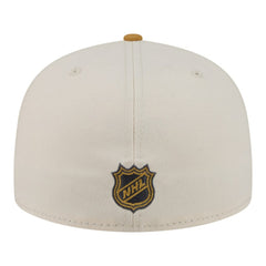 Utah Mammoth New Era Colorpack Two-Tone 59FIFTY Fitted Hat - Cream/Tan - NHL