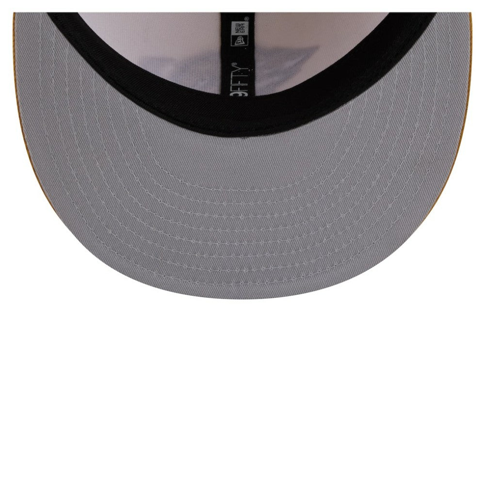 Utah Mammoth New Era Colorpack Two-Tone 59FIFTY Fitted Hat - Cream/Tan - NHL