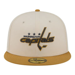 Washington Capitals New Era Colorpack Two-Tone 59FIFTY Fitted Hat - Cream/Tan - NHL