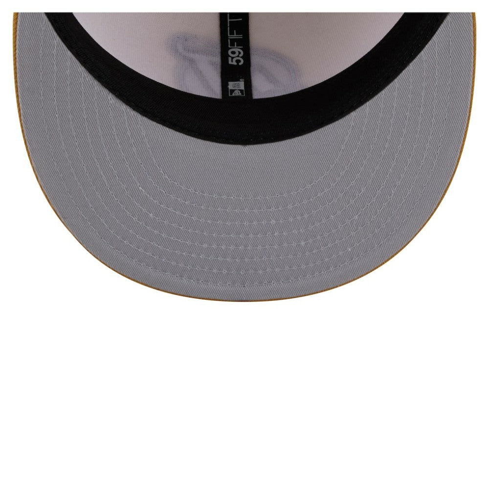New Jersey Devils New Era Colorpack Two-Tone 59FIFTY Fitted Hat - Cream/Tan - NHL