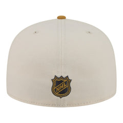 Edmonton Oilers New Era Colorpack Two-Tone 59FIFTY Fitted Hat - Cream/Tan - NHL