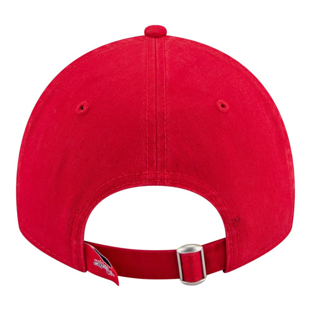 Washington Capitals New Era Unisex Mascot Patch 9TWENTY Adjustable Hat - Red - NHL