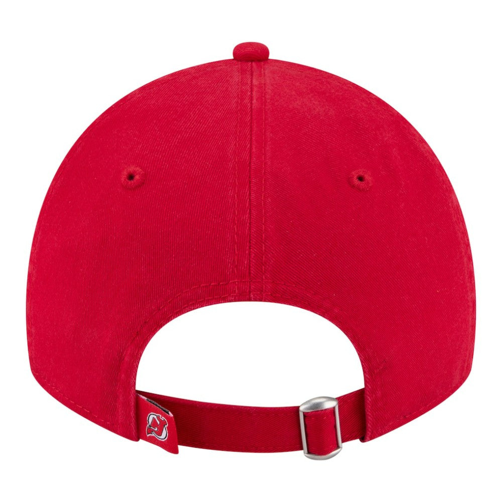 New Jersey Devils New Era Unisex Mascot Patch 9TWENTY Adjustable Hat - Red - NHL