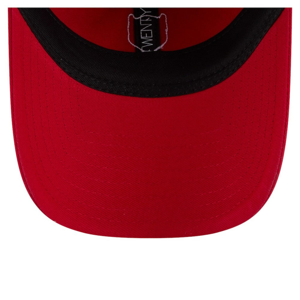 New Jersey Devils New Era Unisex Mascot Patch 9TWENTY Adjustable Hat - Red - NHL