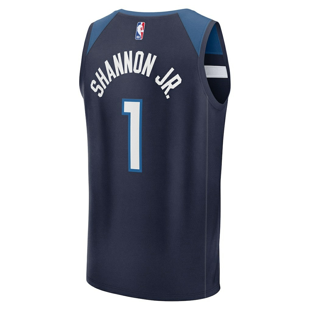Terrence Shannon Jr. Minnesota Timberwolves Fast Break Replica Jersey Navy Icon Edition - NBA