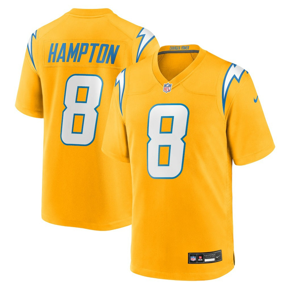 Omarion Hampton Los Angeles Chargers Alternate Charger Power Game Player Jersey Gold | Nike for Sale